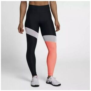 Nike Power Mid-rise Colorblock Victory Tights